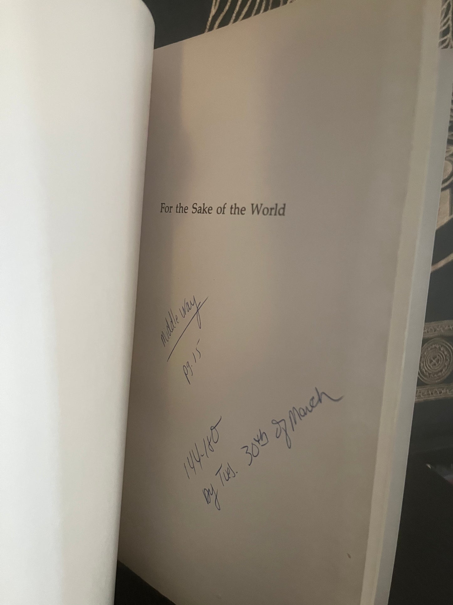 For the Sake of the World: The Spirit of Buddhist and Christian Monasticism by Patrick G. Henry & Donald K. Swearer