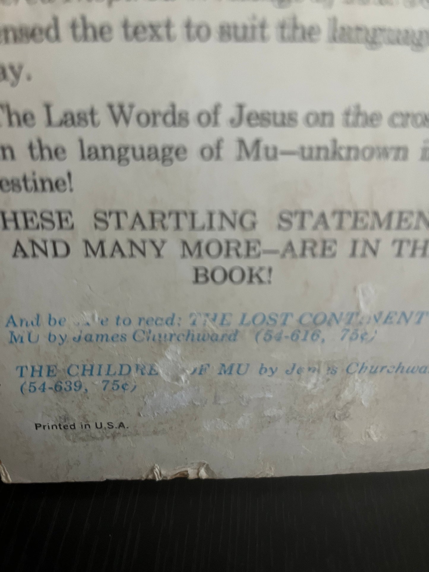 The Sacred Symbols of Mu by James Churchward