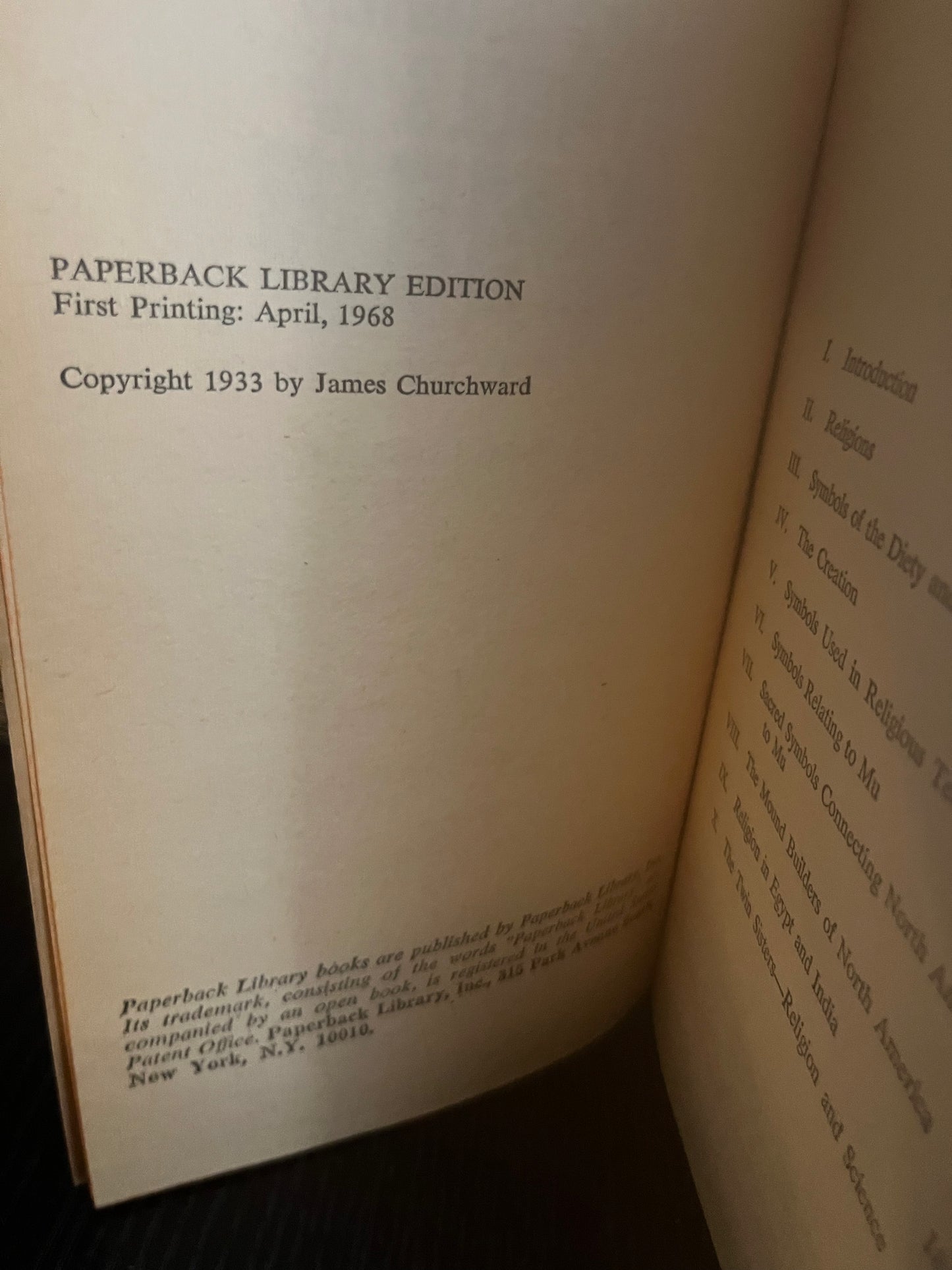 The Sacred Symbols of Mu by James Churchward