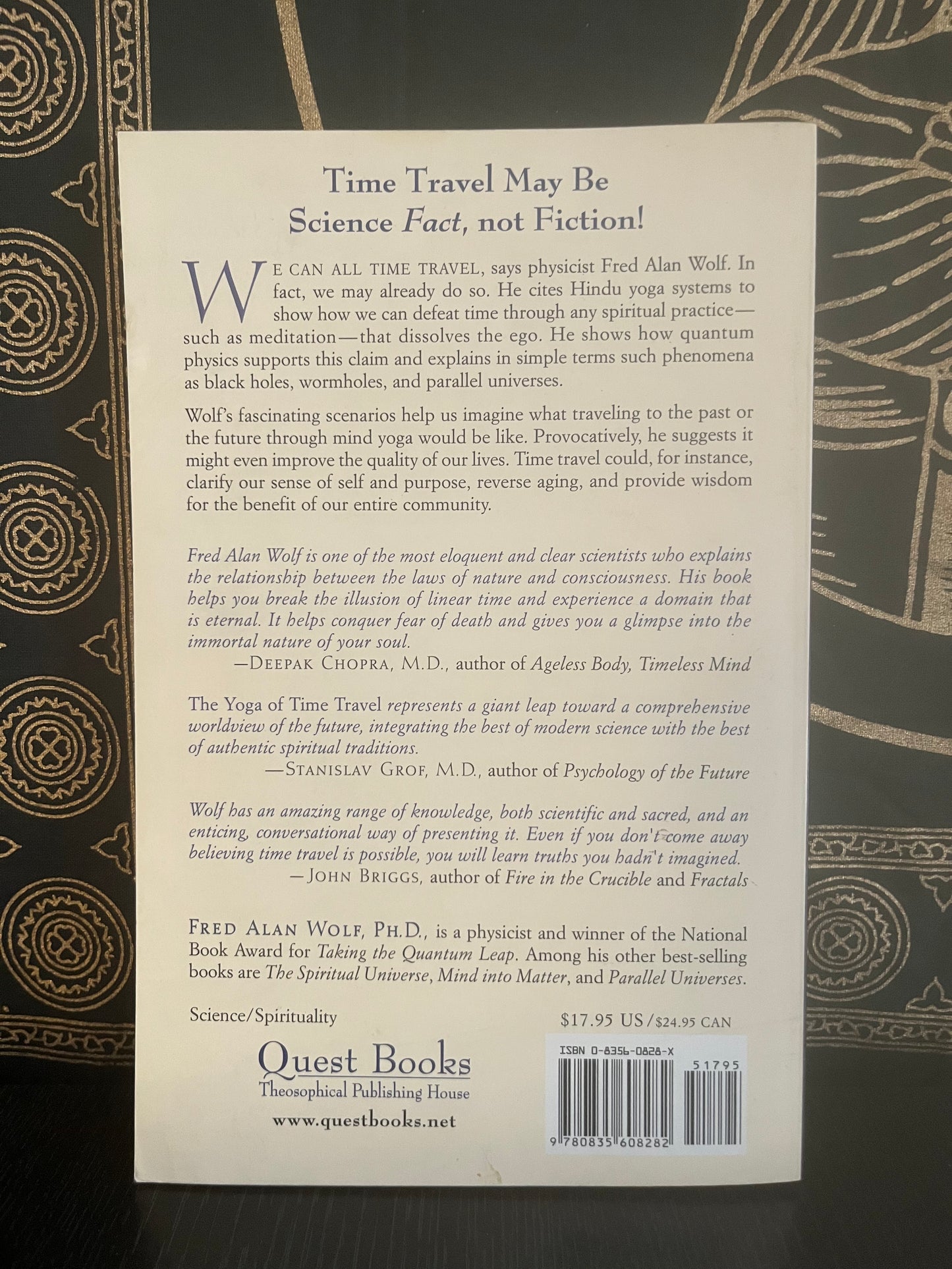 The Yoga of Time Travel by Fred Alan Wolf