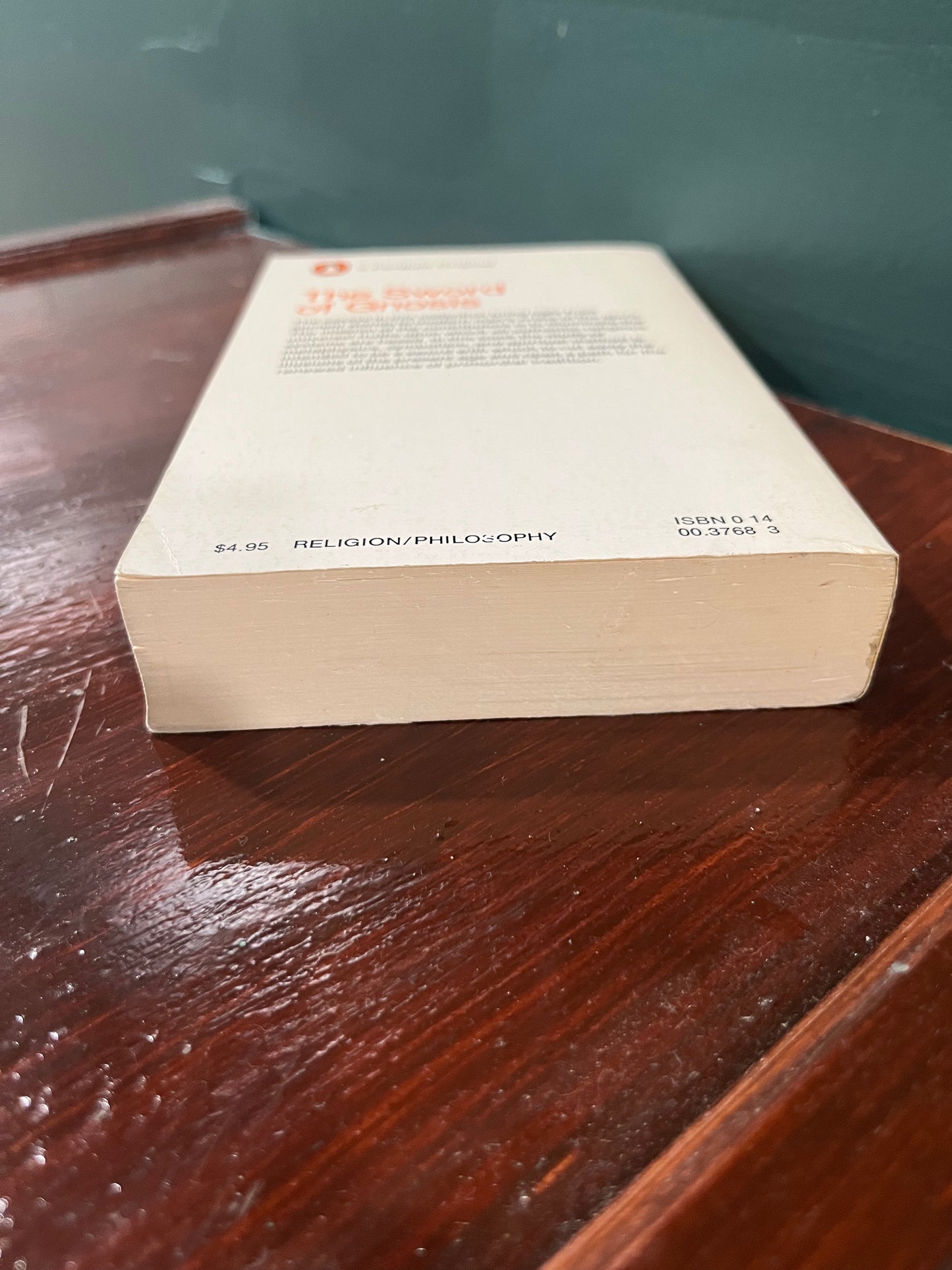 The Sword of Gnosis: Metaphysics, Cosmology, Tradition, Symbolism  (1st Penguin Ed, 1974)