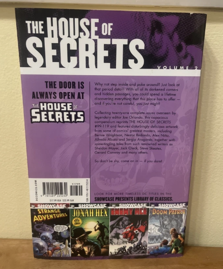 Showcase Presents House of Secrets Volume 2 (DC Comics 2009 First Printing)