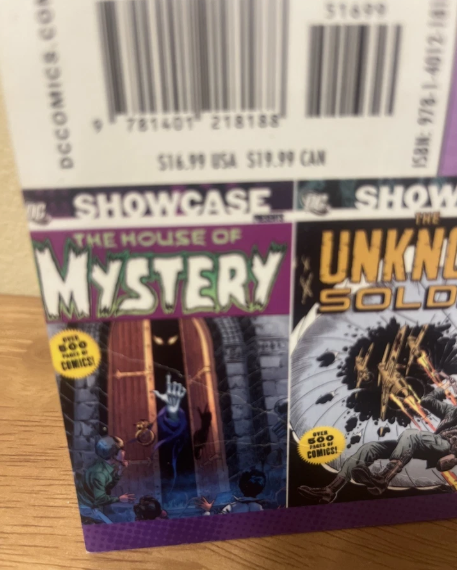 Showcase Presents House of Secrets Volume 1 (DC Comics 2008 First Printing)