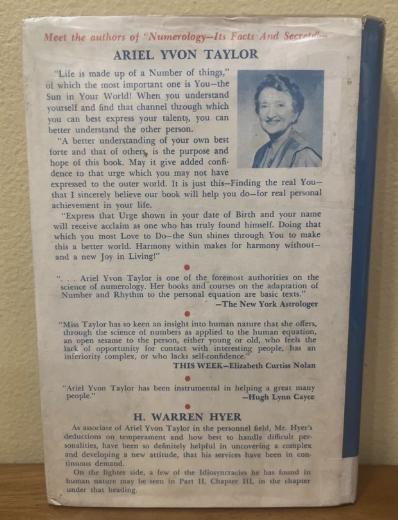 Numerology It’s Facts & Secrets By Ariel Yvon Taylor 1958